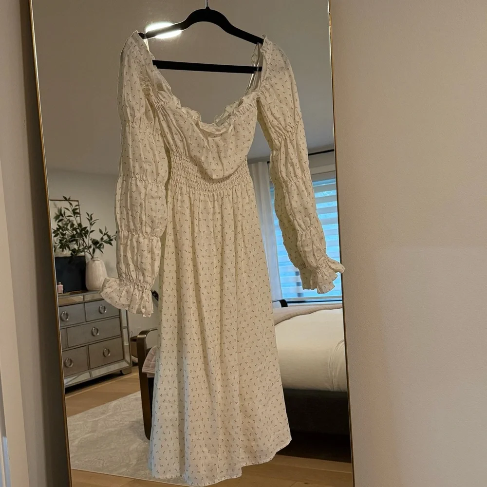 Sleeper Michelin midi linen dress - Picture 4 of 8